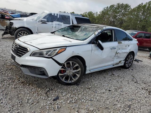 5NPE34AB3FH172751 - 2015 HYUNDAI SONATA SPORT WHITE photo 1