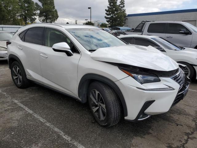 JTJBJRBZXJ2081811 - 2018 LEXUS NX 300H WHITE photo 4