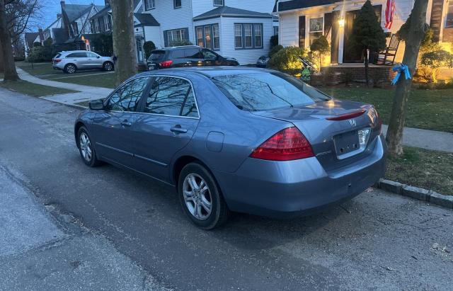 1HGCM56727A095217 - 2007 HONDA ACCORD EX BLUE photo 3