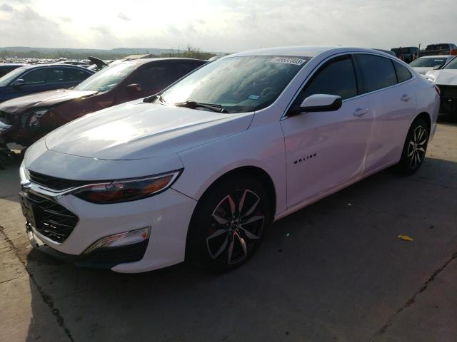 1G1ZG5ST8MF086158 - 2021 CHEVROLET MALIBU RS 白色 照片 1