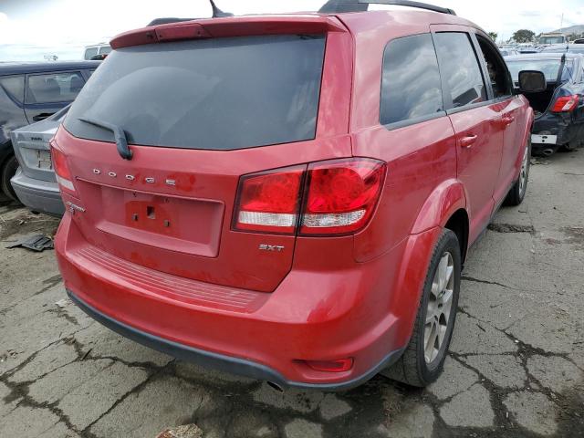 3C4PDDBG6JT278135 - 2018 DODGE JOURNEY SXT RED photo 3