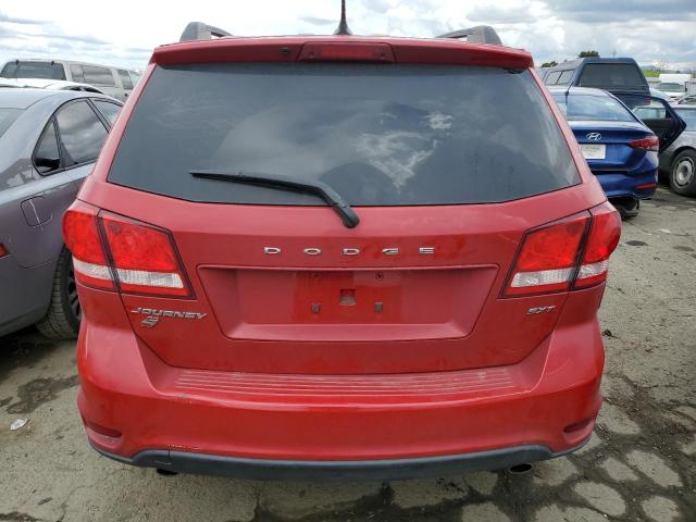 3C4PDDBG6JT278135 - 2018 DODGE JOURNEY SXT RED photo 6