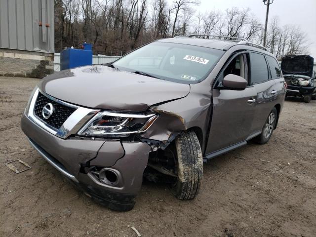 5N1AR2MN4DC629577 - 2013 NISSAN PATHFINDER S 棕色 照片 1