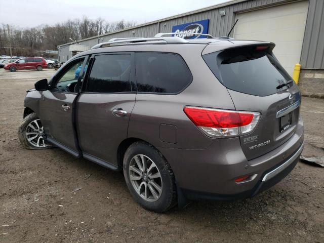 5N1AR2MN4DC629577 - 2013 NISSAN PATHFINDER S 棕色 照片 2