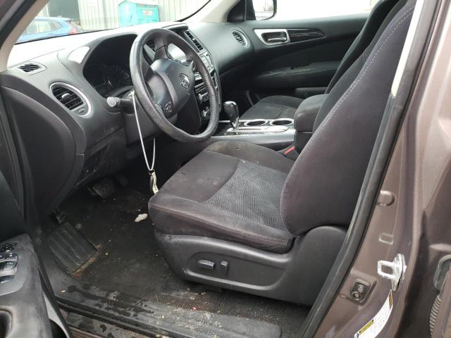 5N1AR2MN4DC629577 - 2013 NISSAN PATHFINDER S 棕色 照片 7