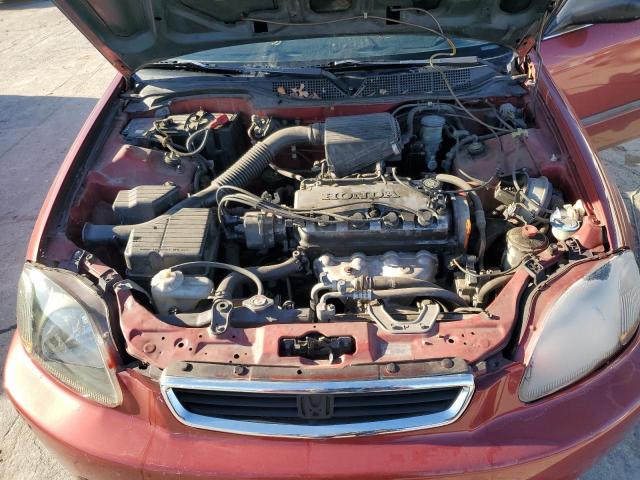 1HGEJ6673TL032343 - 1996 HONDA CIVIC LX MAROON photo 11