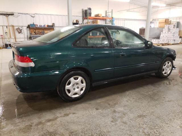 1HGEJ824XYL003551 - 2000 HONDA CIVIC EX GREEN photo 3