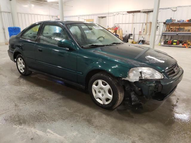 1HGEJ824XYL003551 - 2000 HONDA CIVIC EX GREEN photo 4