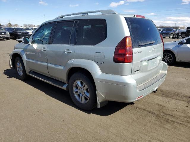 JTJBT20X830014576 - 2003 LEXUS GX 470 SILVER photo 2