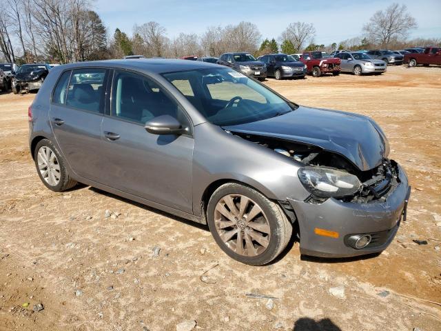 WVWNM7AJXCW063294 - 2012 VOLKSWAGEN GOLF ნაცრისფერი ფოტო 4