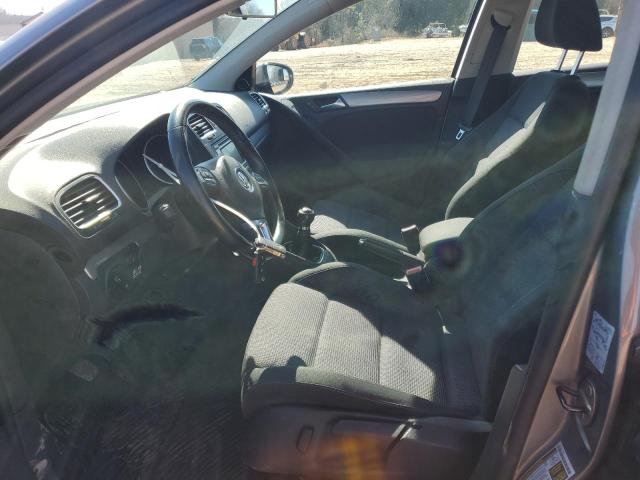 WVWNM7AJXCW063294 - 2012 VOLKSWAGEN GOLF ნაცრისფერი ფოტო 7