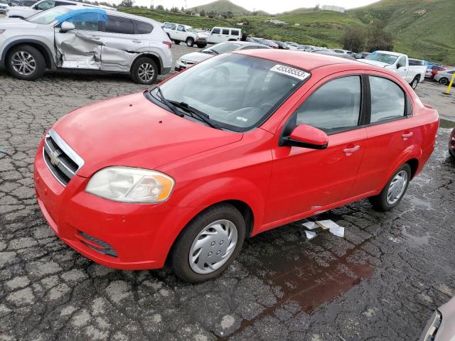KL1TD5DEXAB130479 - 2010 CHEVROLET AVEO LS 红色 照片 1