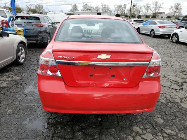 KL1TD5DEXAB130479 - 2010 CHEVROLET AVEO LS 红色 照片 6