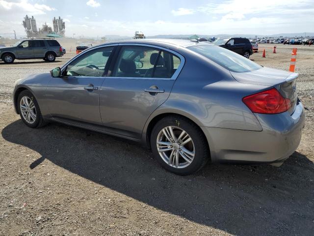 JN1CV6AP3CM626719 - 2012 INFINITI G37 BASE GRAY photo 2