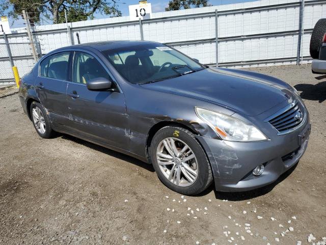 JN1CV6AP3CM626719 - 2012 INFINITI G37 BASE GRAY photo 4