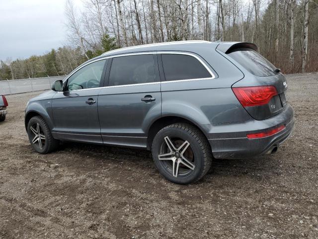WA1WMCFE1DD004506 - 2013 AUDI Q7 PRESTIGE ნაცრისფერი ფოტო 2