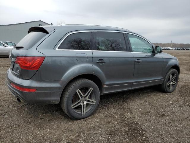 WA1WMCFE1DD004506 - 2013 AUDI Q7 PRESTIGE ნაცრისფერი ფოტო 3