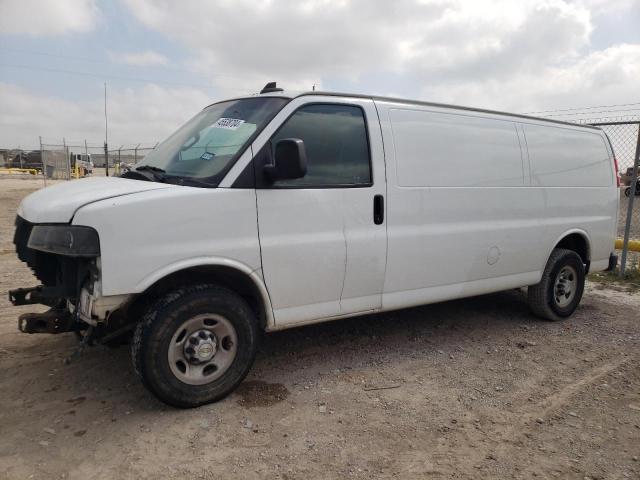 1GCWGBFP1M1212296 - 2021 CHEVROLET EXPRESS G2 WHITE photo 1