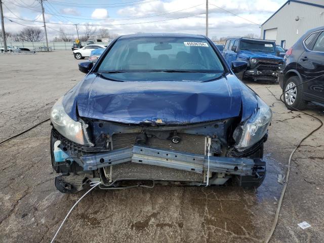 1HGCP2F40AA161153 - 2010 HONDA ACCORD LXP BLUE photo 5