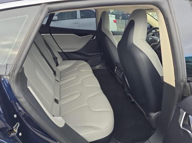 5YJSA1CG5DFP21930 - 2013 TESLA MODEL S Կապույտ լուսանկար 6