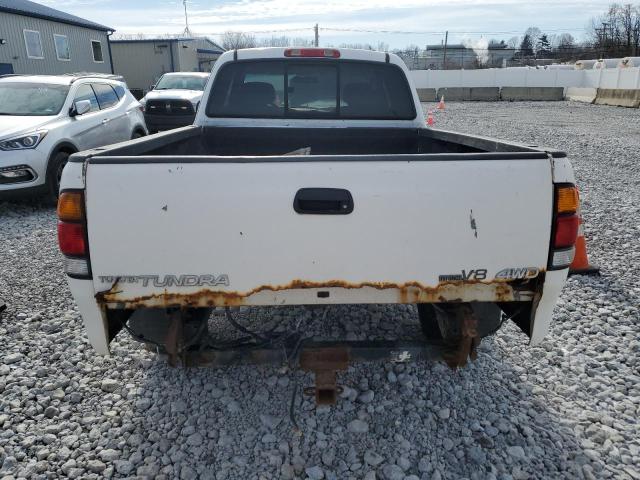 5TBBT441X2S268301 - 2002 TOYOTA TUNDRA ACCESS CAB თეთრი ფოტო 6