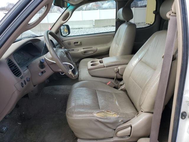 5TBBT441X2S268301 - 2002 TOYOTA TUNDRA ACCESS CAB თეთრი ფოტო 7