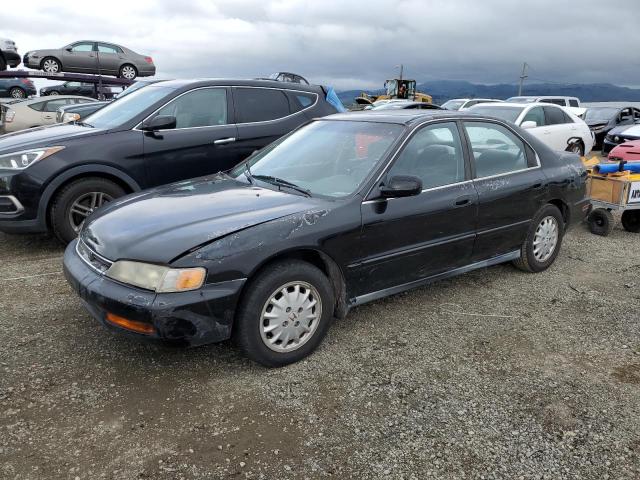 1HGCD5658TA103197 - 1996 HONDA ACCORD EX BLACK photo 1