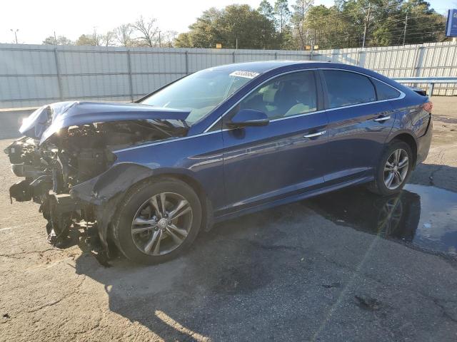 5NPE34AF0KH802920 - 2019 HYUNDAI SONATA LIMITED BLUE photo 1