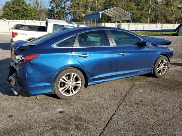 5NPE34AF0KH802920 - 2019 HYUNDAI SONATA LIMITED BLUE photo 3