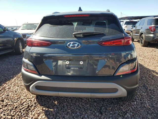 KM8K32AB2NU871327 - 2022 HYUNDAI KONA SEL BLUE photo 6