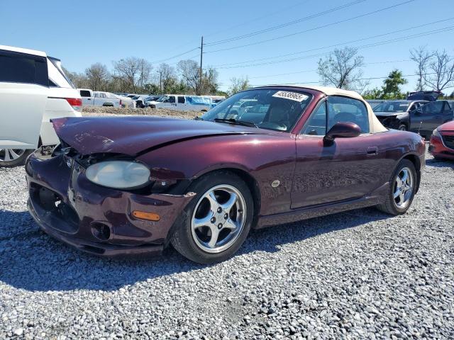 JM1NB3532Y0145105 - 2000 MAZDA MX-5 MIATA BASE BURGUNDY photo 1
