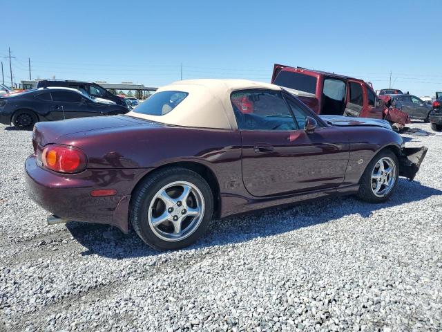 JM1NB3532Y0145105 - 2000 MAZDA MX-5 MIATA BASE BURGUNDY photo 3