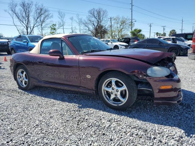 JM1NB3532Y0145105 - 2000 MAZDA MX-5 MIATA BASE BURGUNDY photo 4