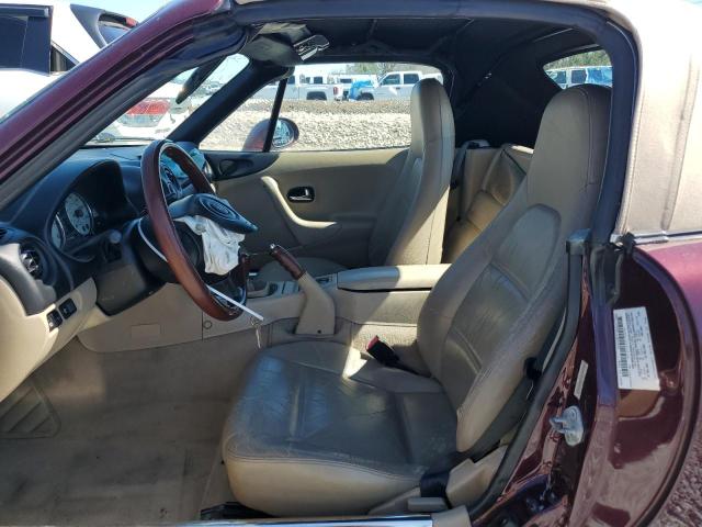 JM1NB3532Y0145105 - 2000 MAZDA MX-5 MIATA BASE BURGUNDY photo 7