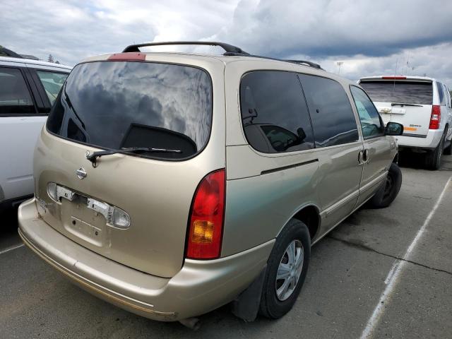 4N2XN11T5XD809511 - 1999 NISSAN QUEST SE GOLD photo 3