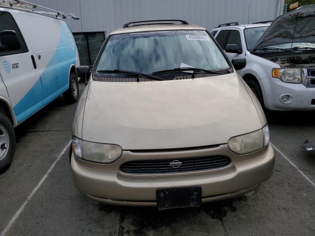 4N2XN11T5XD809511 - 1999 NISSAN QUEST SE GOLD photo 5