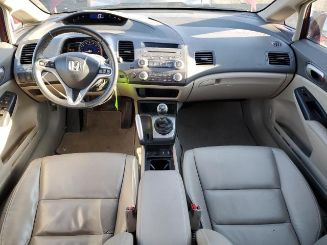 1HGFA159X9L009466 - 2009 HONDA CIVIC EXL მუქწითელი ფოტო 8