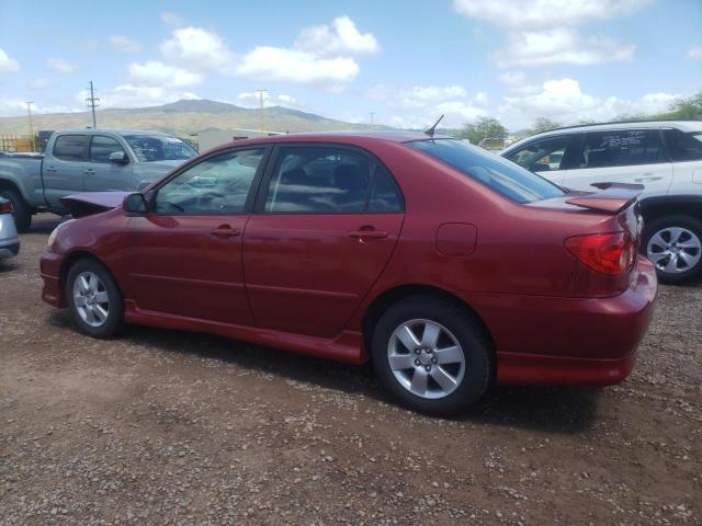 1NXBR30E28Z973246 - 2008 TOYOTA COROLLA CE RED photo 2