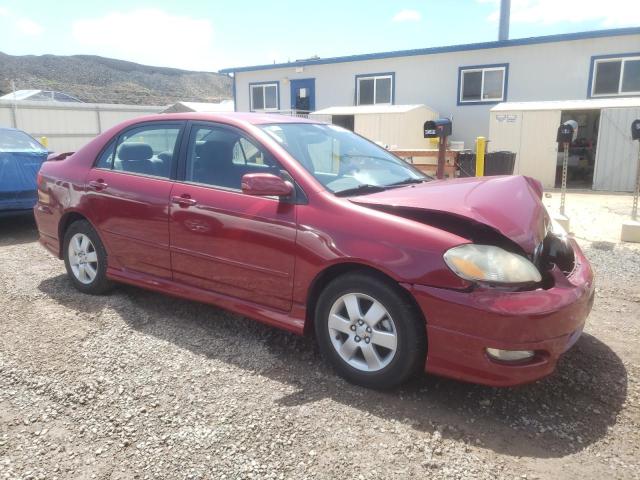 1NXBR30E28Z973246 - 2008 TOYOTA COROLLA CE RED photo 4