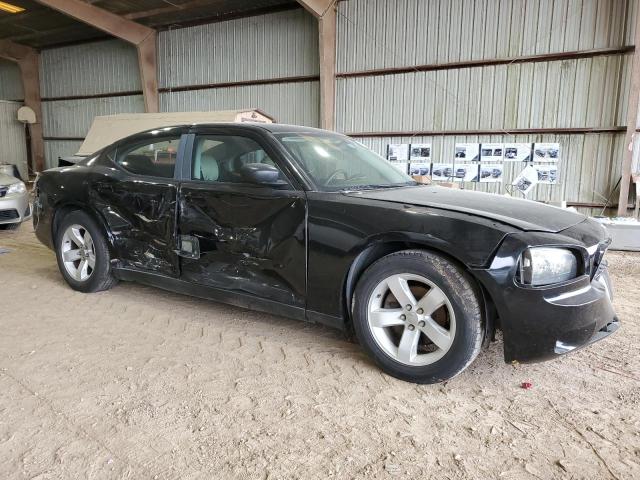 2B3KA43R78H259987 - 2008 DODGE CHARGER BLACK photo 4