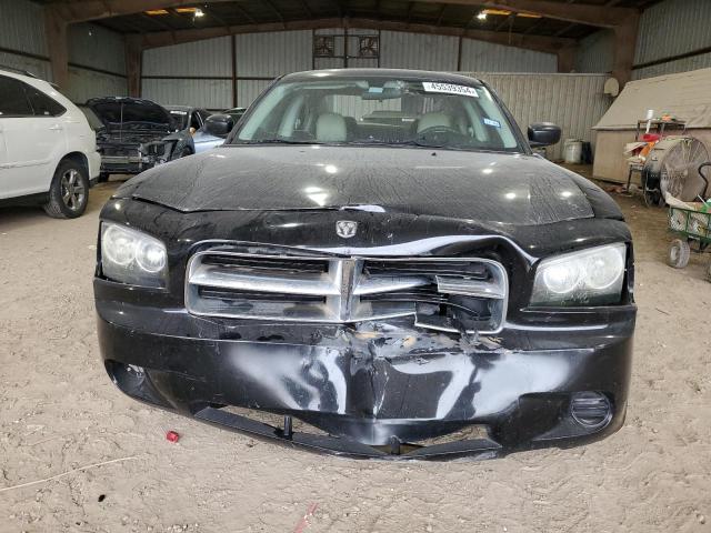 2B3KA43R78H259987 - 2008 DODGE CHARGER BLACK photo 5