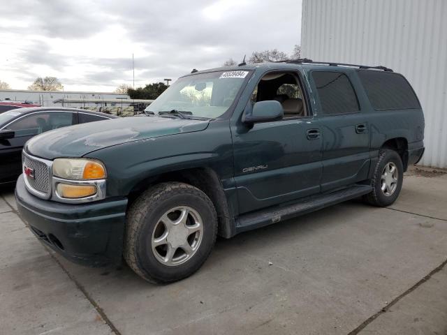 1GKFK66U43J184069 - 2003 GMC YUKON XL DENALI GREEN photo 1