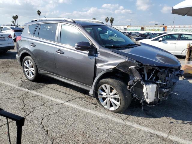 2T3YFREVXFW171076 - 2015 TOYOTA RAV4 LIMITED GRAY photo 4