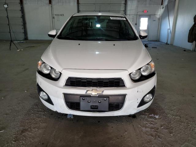 1G1JE6SB5E4218290 - 2014 CHEVROLET SONIC LTZ WHITE photo 5