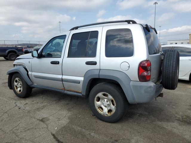 1J4GL48K95W568796 - 2005 JEEP LIBERTY SPORT SILVER photo 2