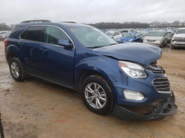 2GNALCEK0H6162311 - 2017 CHEVROLET EQUINOX LT BLUE photo 4