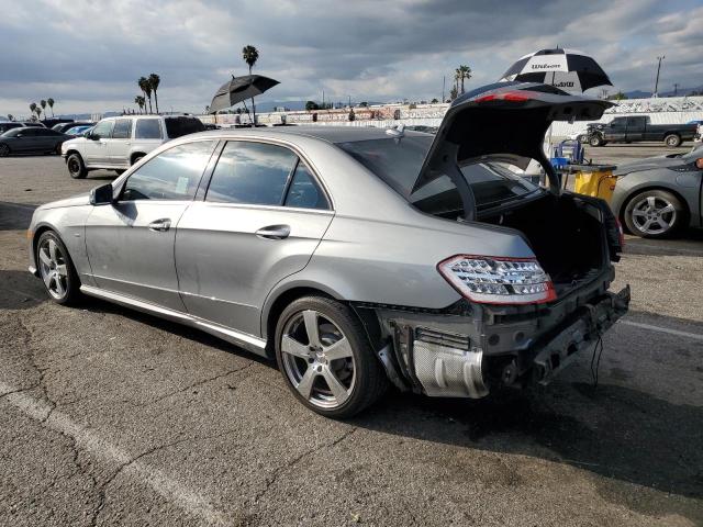 WDDHF5KBXCA608836 - 2012 MERCEDES-BENZ E 350 SILVER photo 2