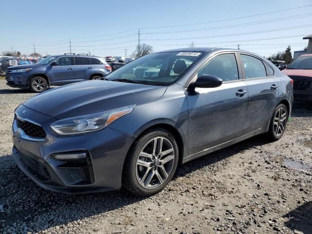 3KPF34AD9KE075817 - 2019 KIA FORTE GT LINE GRAY photo 1