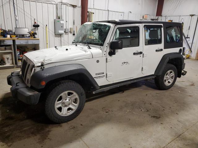 1C4BJWDG3HL665033 - 2017 JEEP WRANGLER U SPORT WHITE photo 1