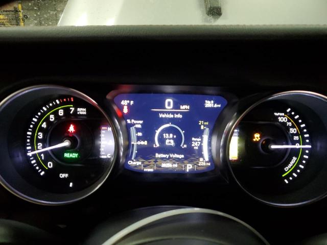 1C4JJXP62NW199075 - 2022 JEEP WRANGLER U SAHARA 4XE SILVER photo 9